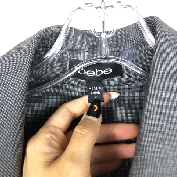 Vintage Bebe Plaza Princess Boss Lady mini Dress Y2K - Picture 2 of 8